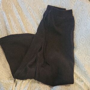 SHEIN Black Knitwear Pants
